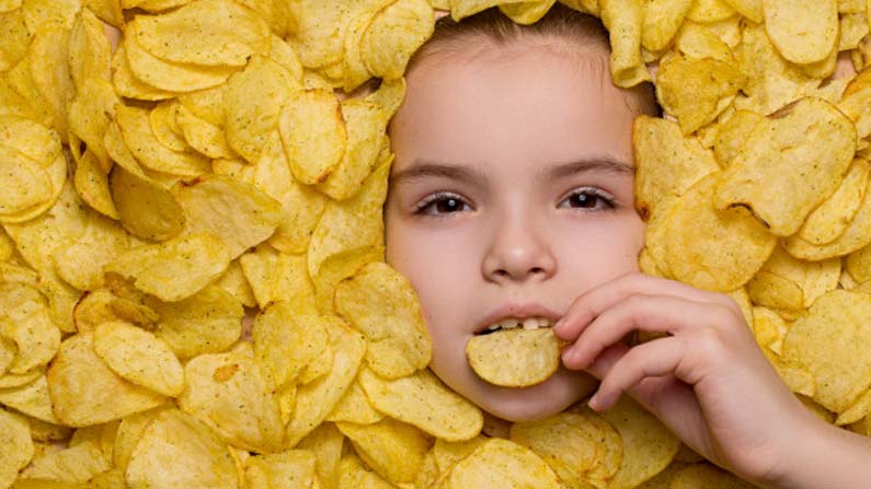 Eating Chips 3