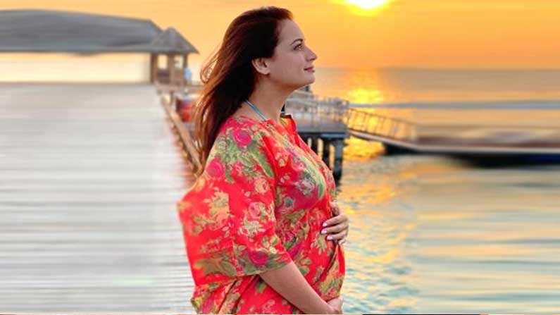 Two Good News For The Heroine Nagarjuna Heroine Shared On Social Media Dia Mirza Shared That She Is Going To Be A Mother Entertainment Prime Time Zone