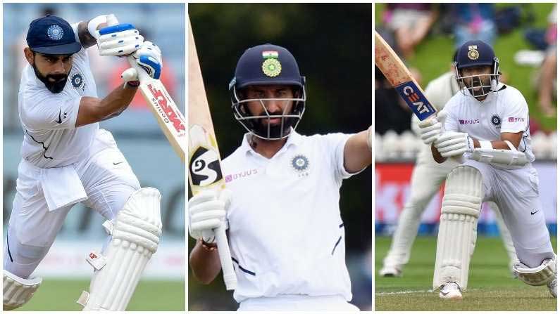 Virat Kohli Pujara And Raha