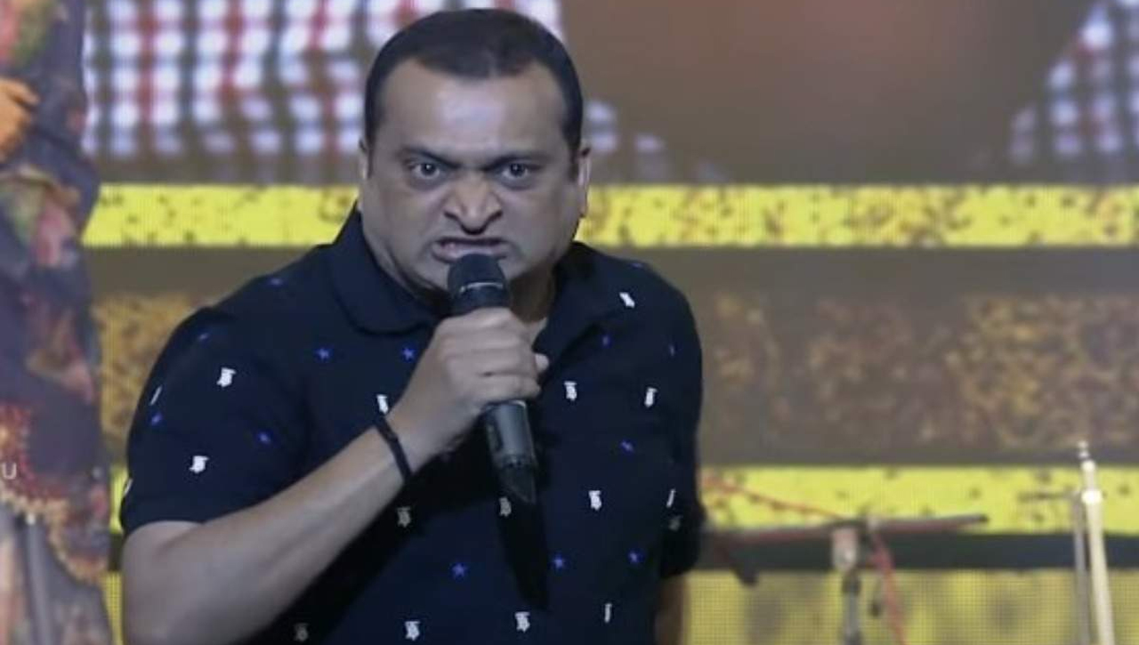 Bandla Ganesh: Bhimla Nayak is preventing me from attending the pre-release  event .. Bandla Ganesh Sensational Comments. | Bandla Ganesh leaked audio  call he says that trivikram is not allowing him to