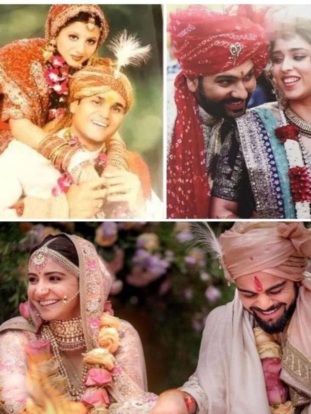 వెడ్డింగ్ లుక్‌లో ఇండియన్ క్రికెటర్లు.. TV9 Telugu Photos Of Indian