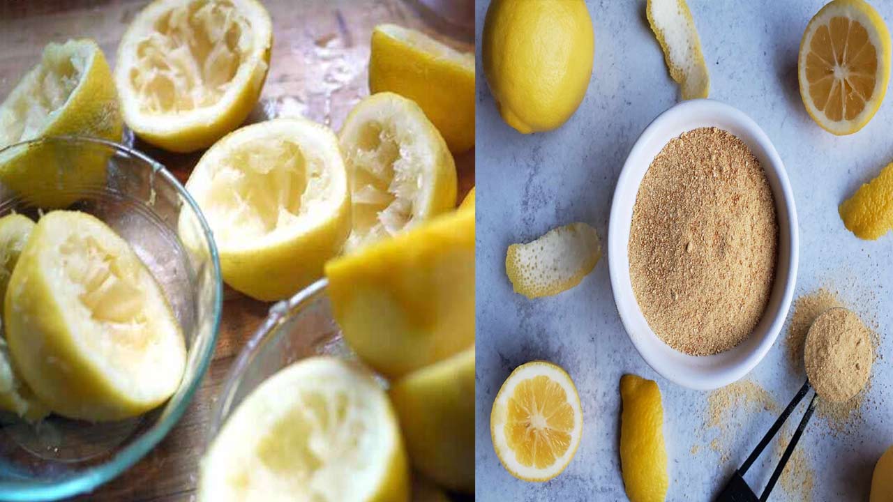 Lemon Peel Are you squeezing lemon juice? But there are countless benefits to be missed Health
