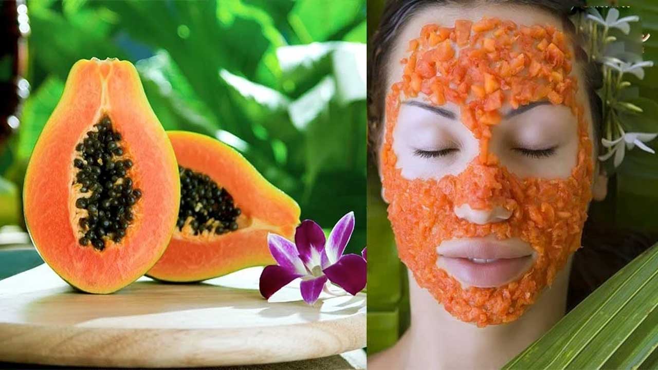Papaya for Face With a papaya face pack, you can check for wrinkles on