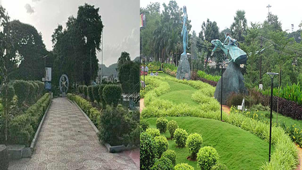 Tree Man in AP కాంక్రీట్ జంగిల్స్లో పచ్చదనం నింపుతున్న వృక్ష