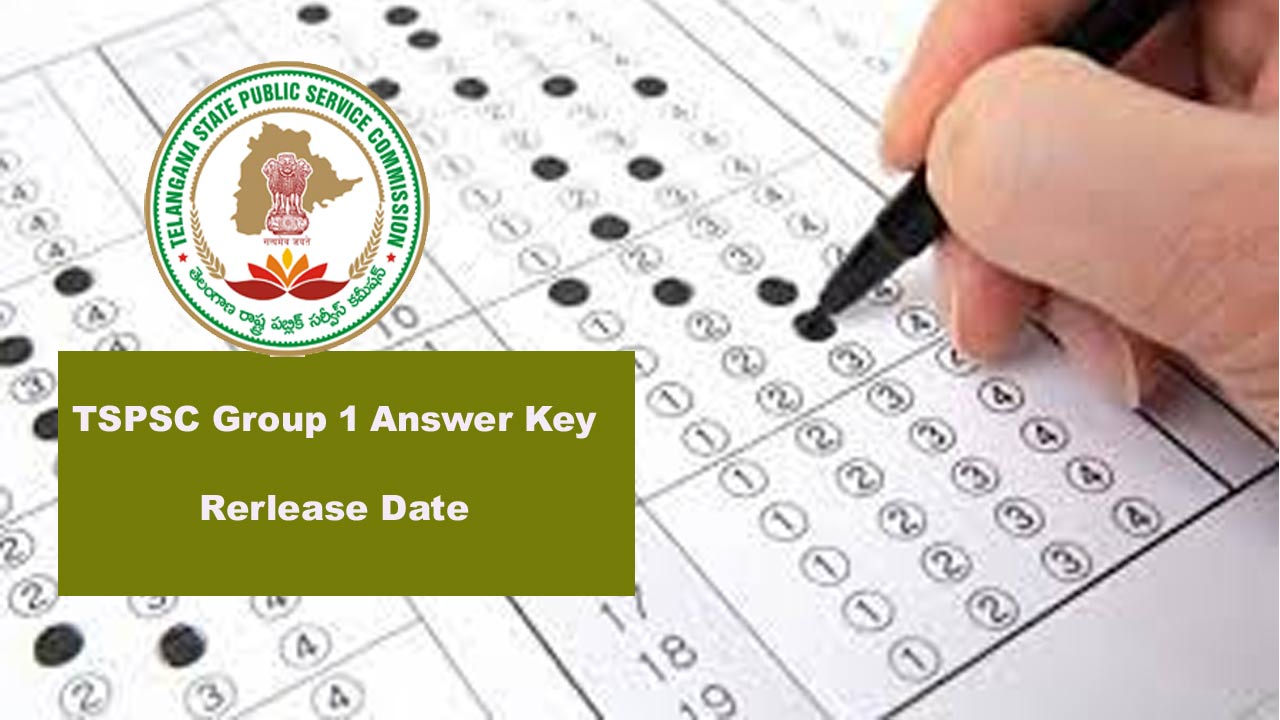 TSPSC Group 1 Answer Key 2022 Telangana Group1 Preliminary Exam