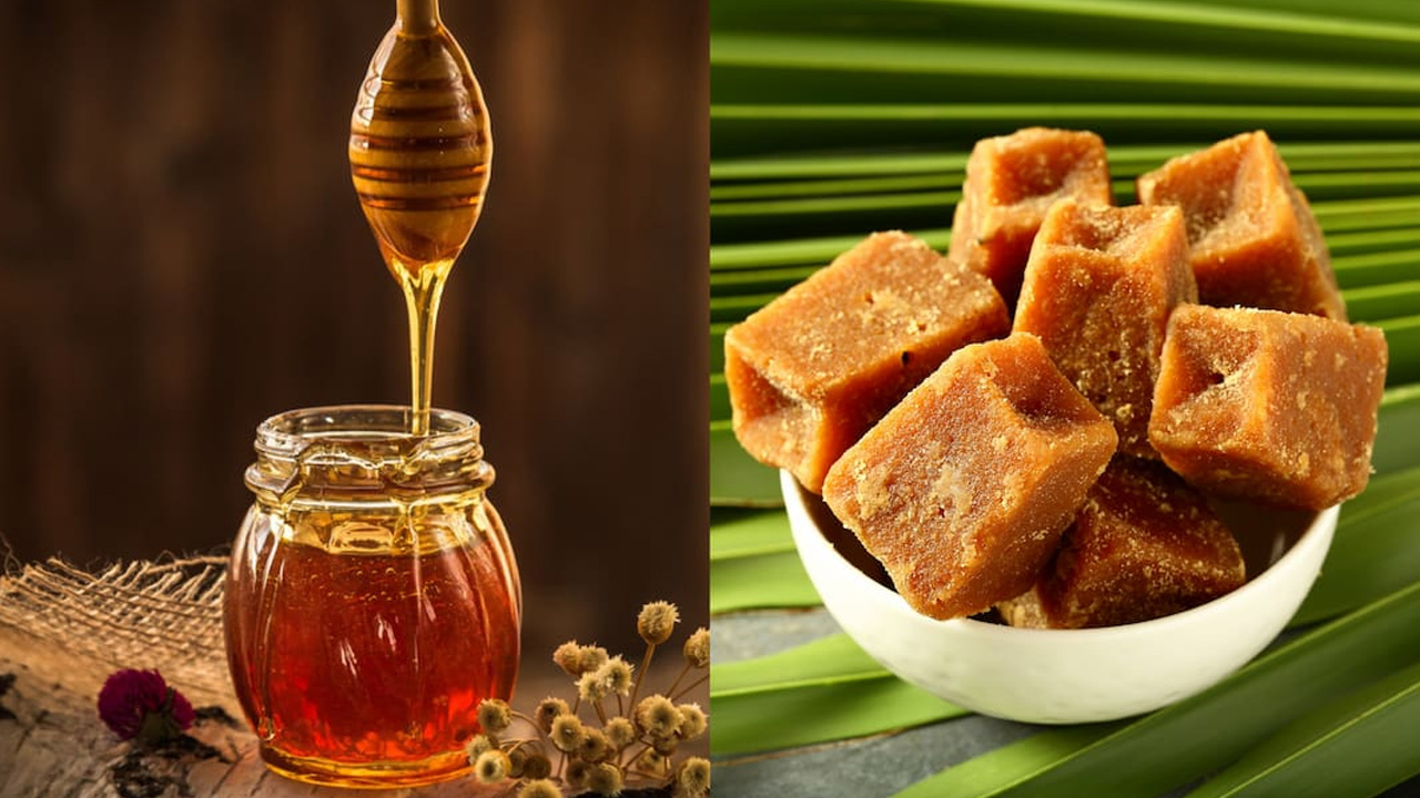 Honey vs jaggery.. Which one is better for health..? Because.. HowTo News
