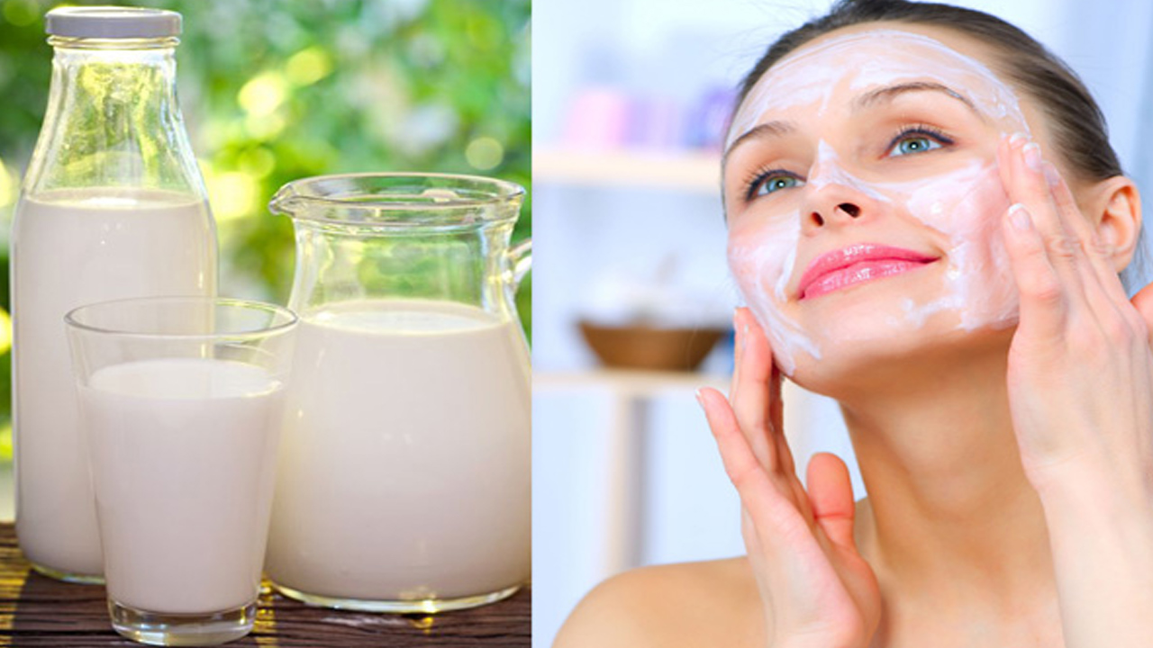 Raw Milk Enhance beauty with raw milk.. Try this milk face mask for